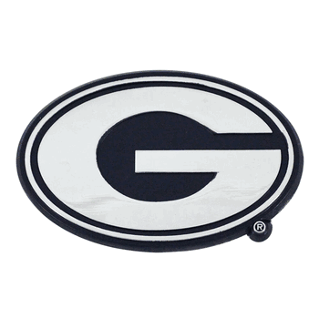 Georgia Bulldogs 3D Chrome Metal Emblem