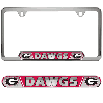 Georgia Bulldogs Embossed License Plate Frame