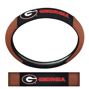 Georgia Bulldogs Sports Grip Steering Wheel Cover