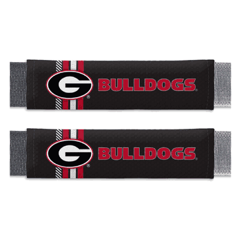 Georgia Bulldogs Embroidered Seatbelt Pad - Pair