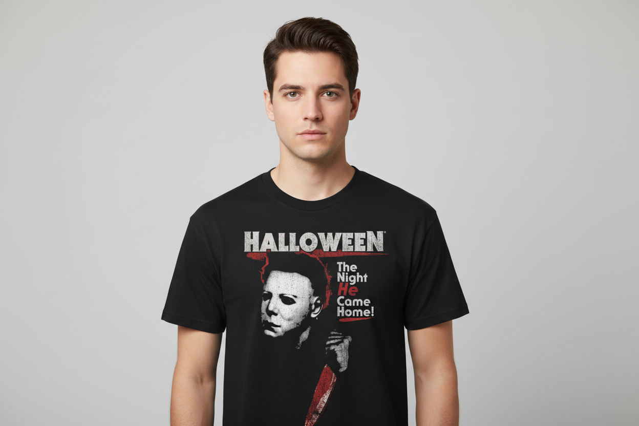 Halloween Michael Myers- The Night He Came Home T-Shirt