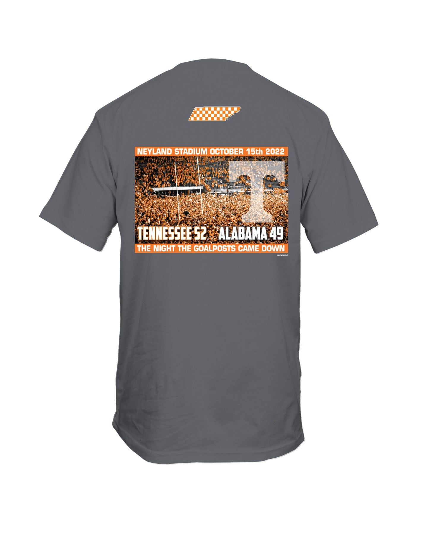 New World Graphics  Tennessee Vols  All Is Well On Rocky Top T-shirt