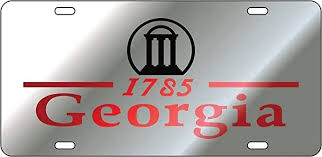 Georgia Bulldogs Arches 1785  License Plate