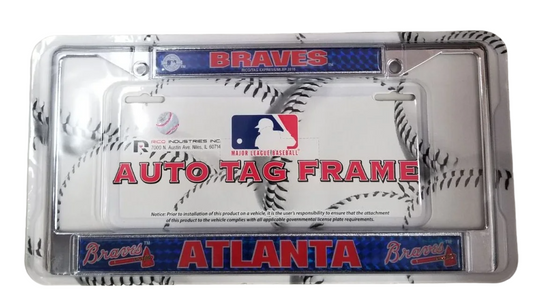 Atlanta Braves Front License Plate Frame