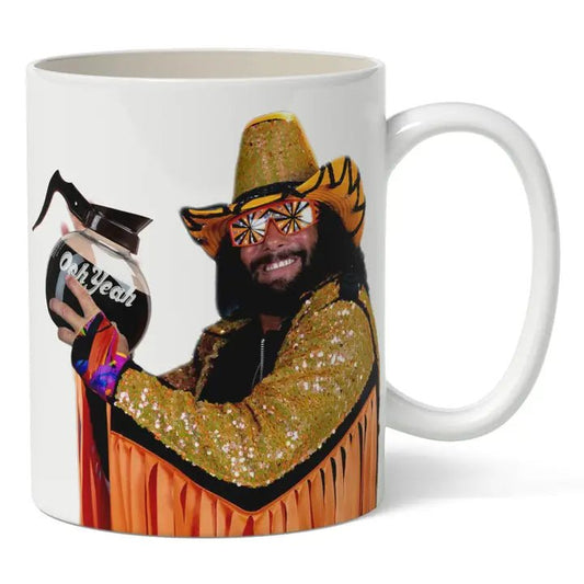 Macho Man "Ooh Yeah" Mug - J&W Sports Apparel
