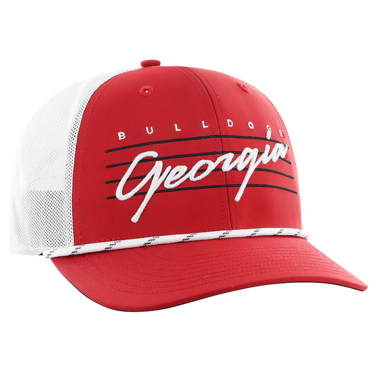 Georgia Bulldogs '47 Downburst Trucker Adjustable Hat - Red