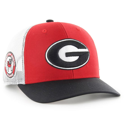 Georgia Bulldogs Side Note Trucker Adjustable Hat