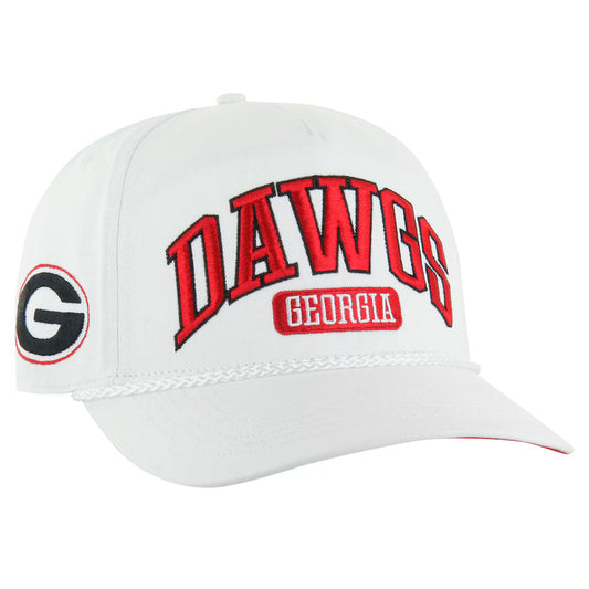 Georgia Bulldogs '47 Local Arch Hitch Snapback Hat - White