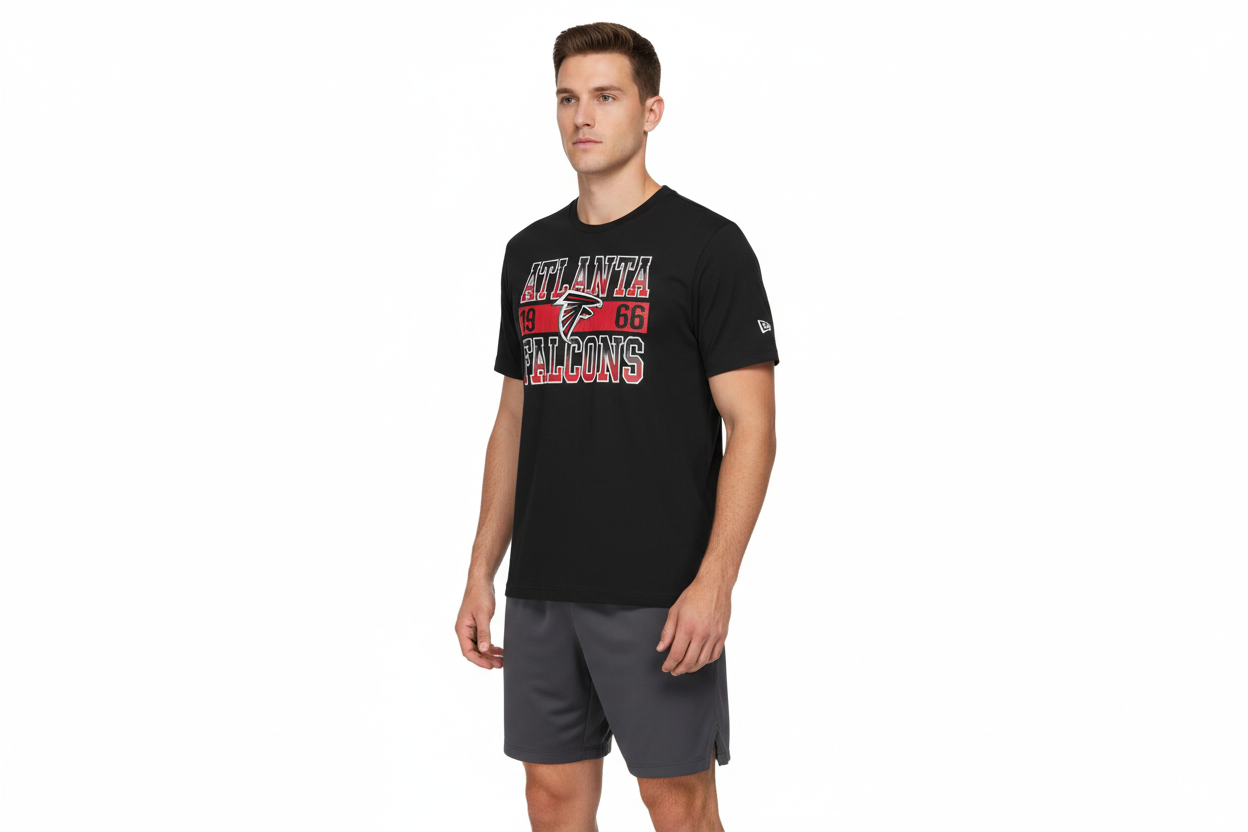 Atlanta Falcons New Era City Team T-Shirt - Black