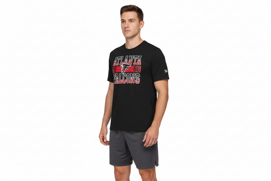 Atlanta Falcons New Era City Team T-Shirt - Black