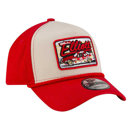 Bill Elliott New Era 9FORTY Rope Adjustable Hat - Red