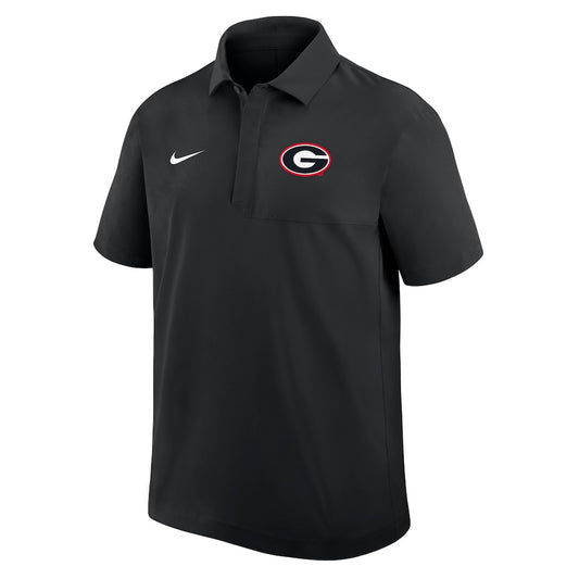 Georgia Bulldogs 2025 Coaches Sideline Polo Nike Black