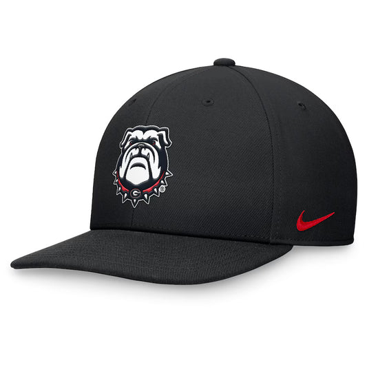 Georgia Bulldogs Nike Primetime Pro Snapback Hat - Black Size M/L