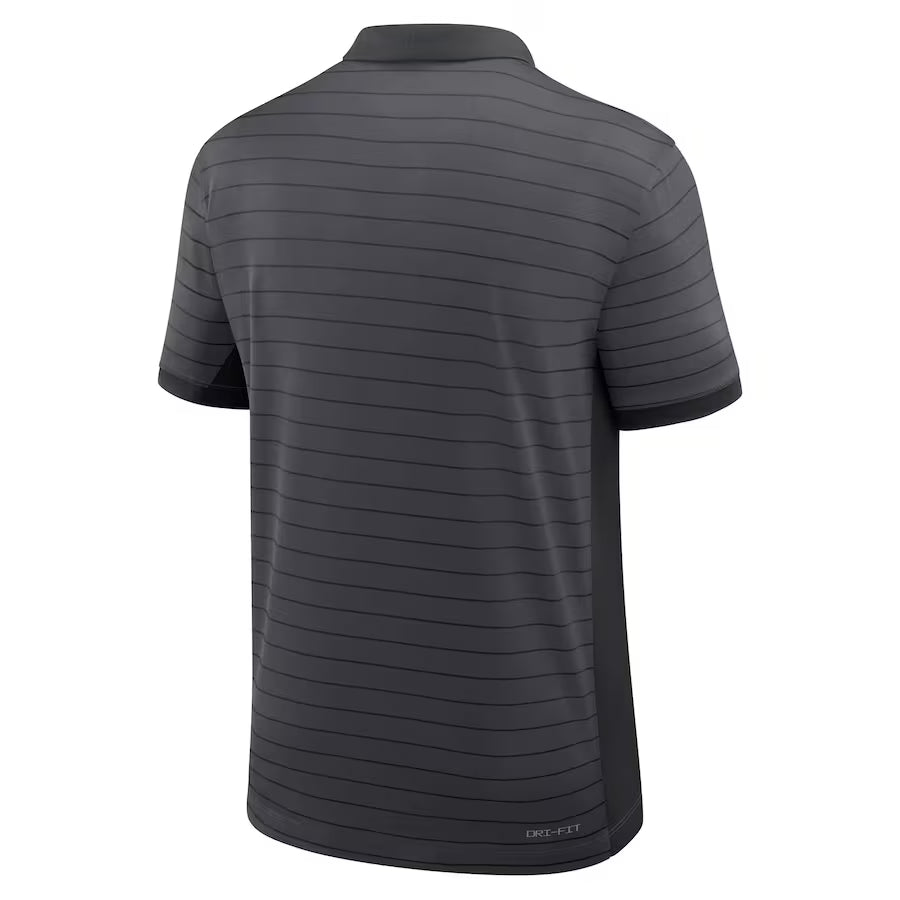 Tennessee Volunteers Nike 2025 Early Season Coaches Sideline Victory Stripe Performance Polo - Gray