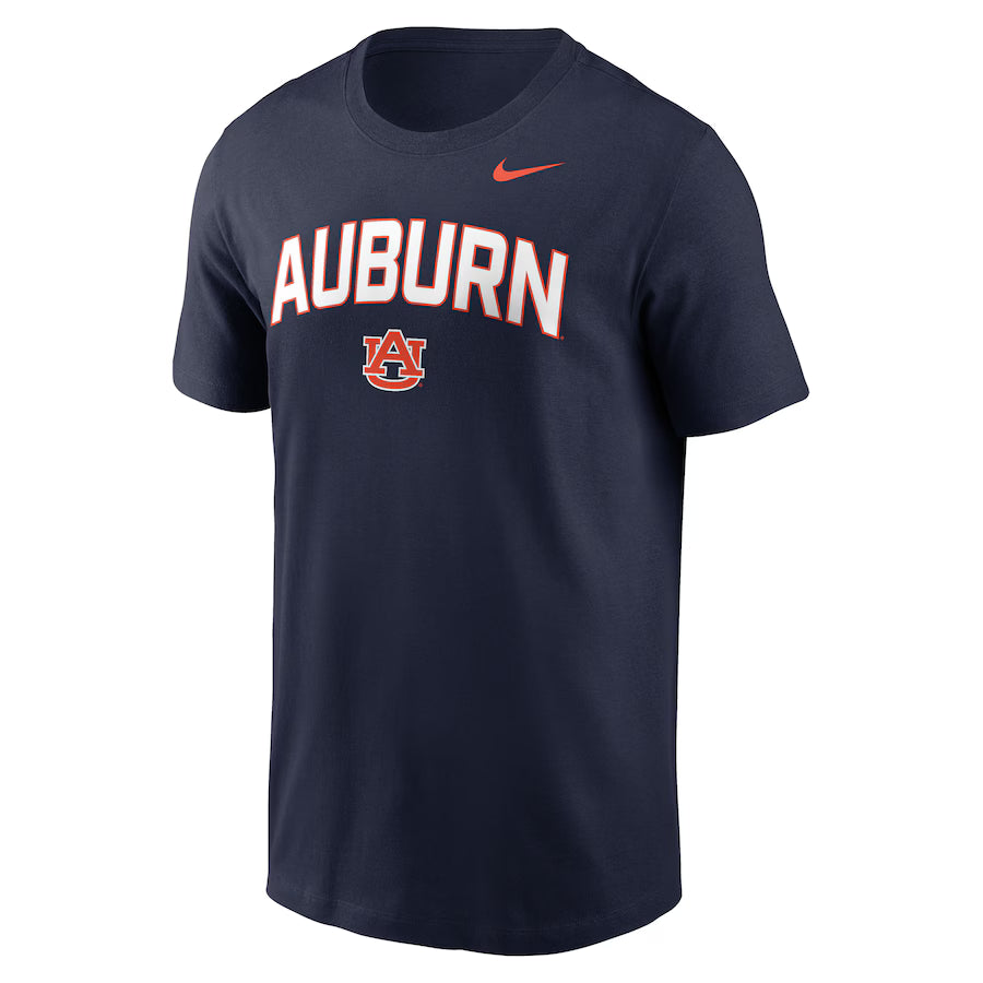 Auburn Tigers Nike Primetime Arch Stack T-Shirt - Navy