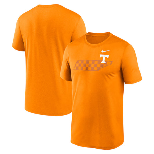 Tennessee Volunteers Nike Campus Shadow Legend Performance T-Shirt - Tennessee Orange