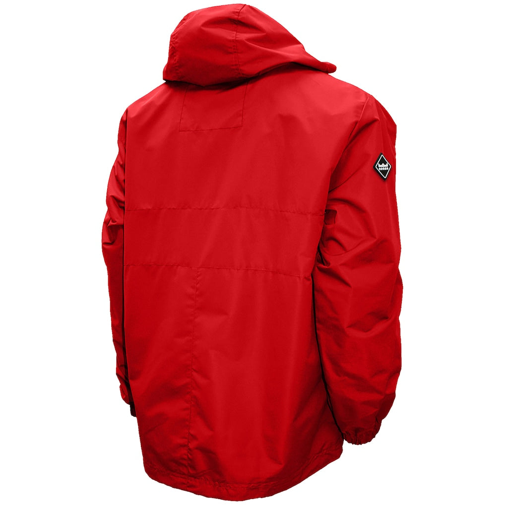 Georgia Bulldogs Alpha Anorak Half-Zip Pullover Jacket - Red