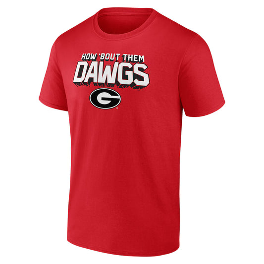 Georgia Bulldogs Once and Always How Bout Them Dawgs  T-Shirt - Red