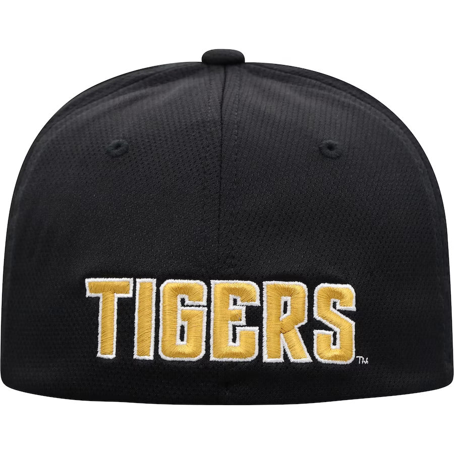 Missouri Tigers Top of the World Reflex Logo Flex Hat - Black