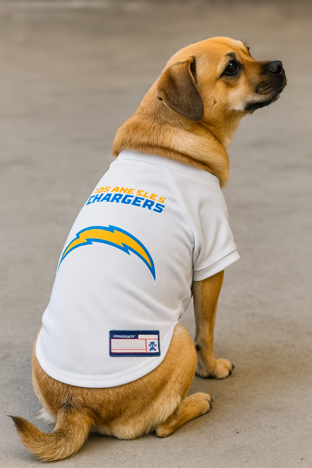 NFL Los Angeles Chargers Pet Stretch Jersey