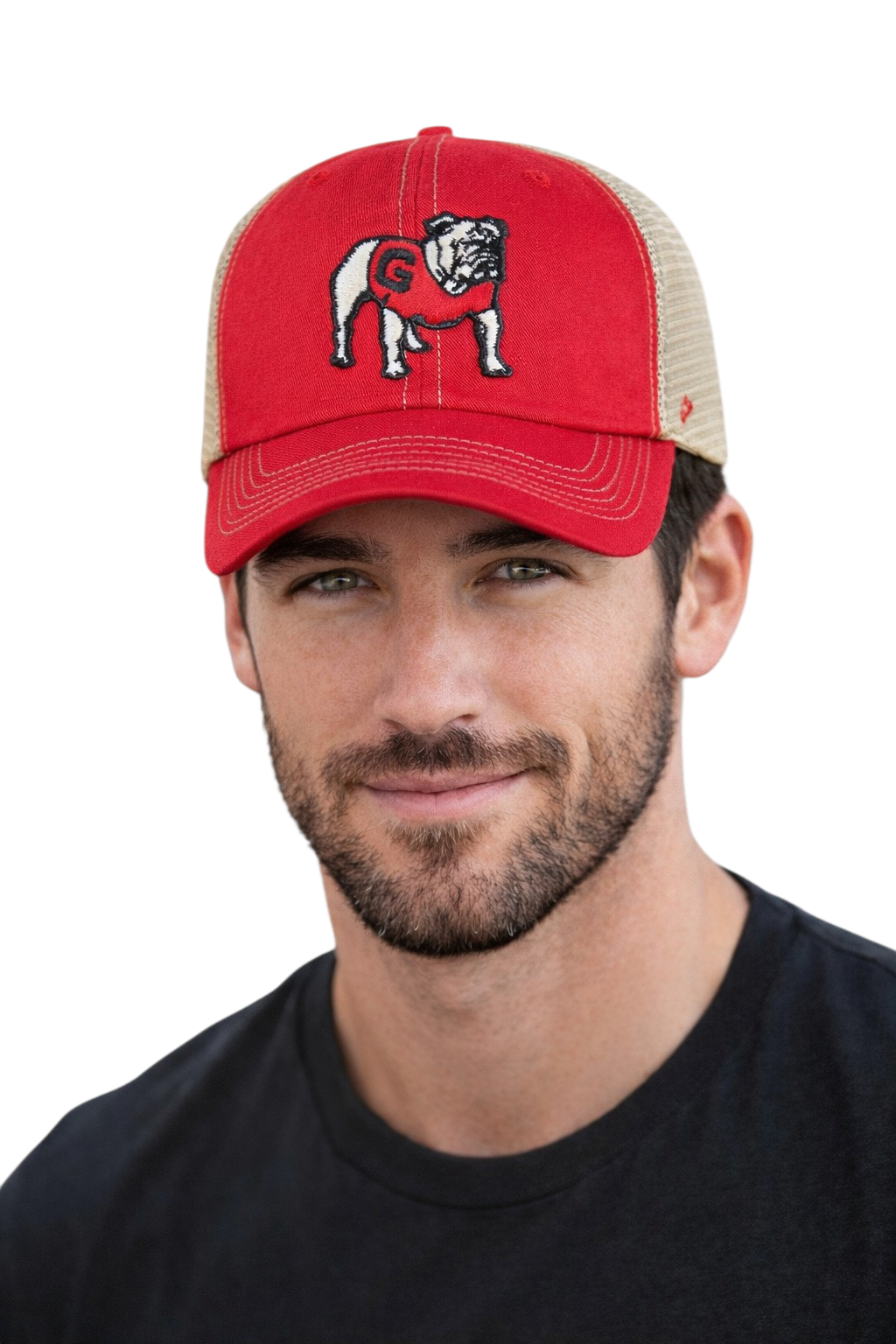 GEORGIA BULLDOGS VINTAGE  RED TRAWLER 47 CLEAN UP
