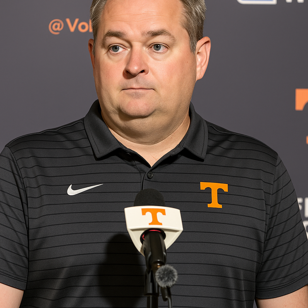 Tennessee Volunteers Nike 2025 Early Season Coaches Sideline Victory Stripe Performance Polo - Gray