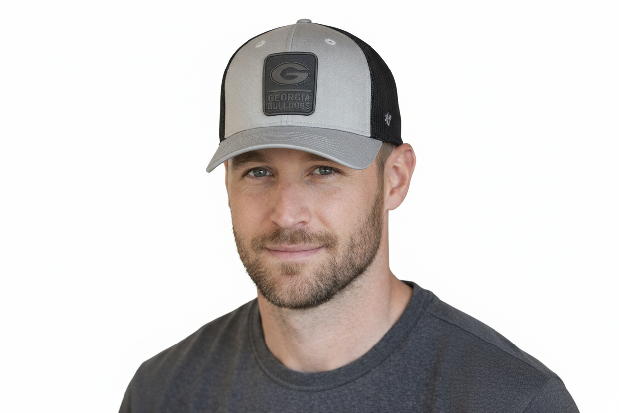 GEORGIA BULLDOGS DARK GRAY BRRR DEPTH 47 TRUCKER