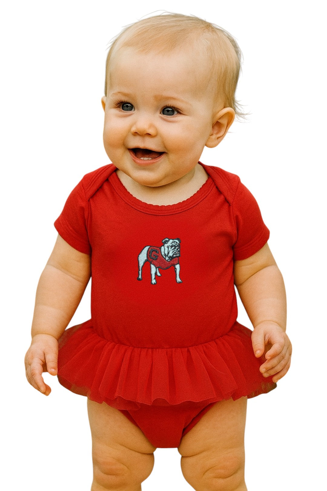Georgia Infant Tutu Bodysuit Red