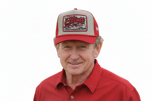 Bill Elliott New Era 9FORTY Rope Adjustable Hat - Red