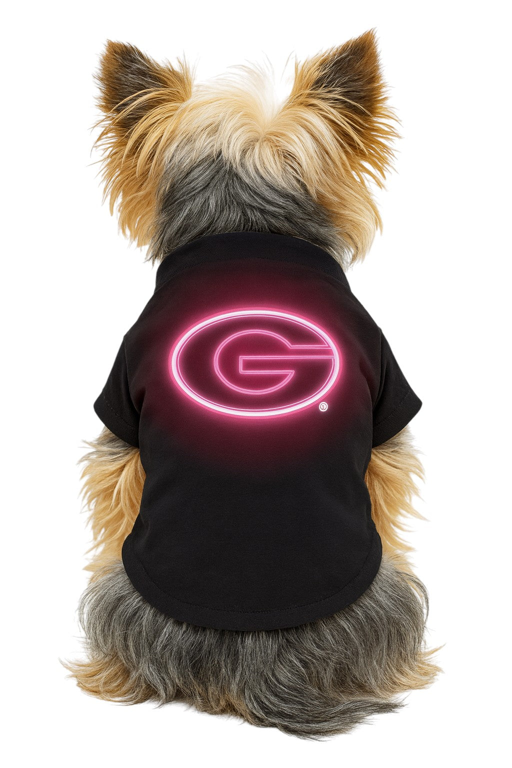 Georgia Bulldogs Neon Pet T-Shirt