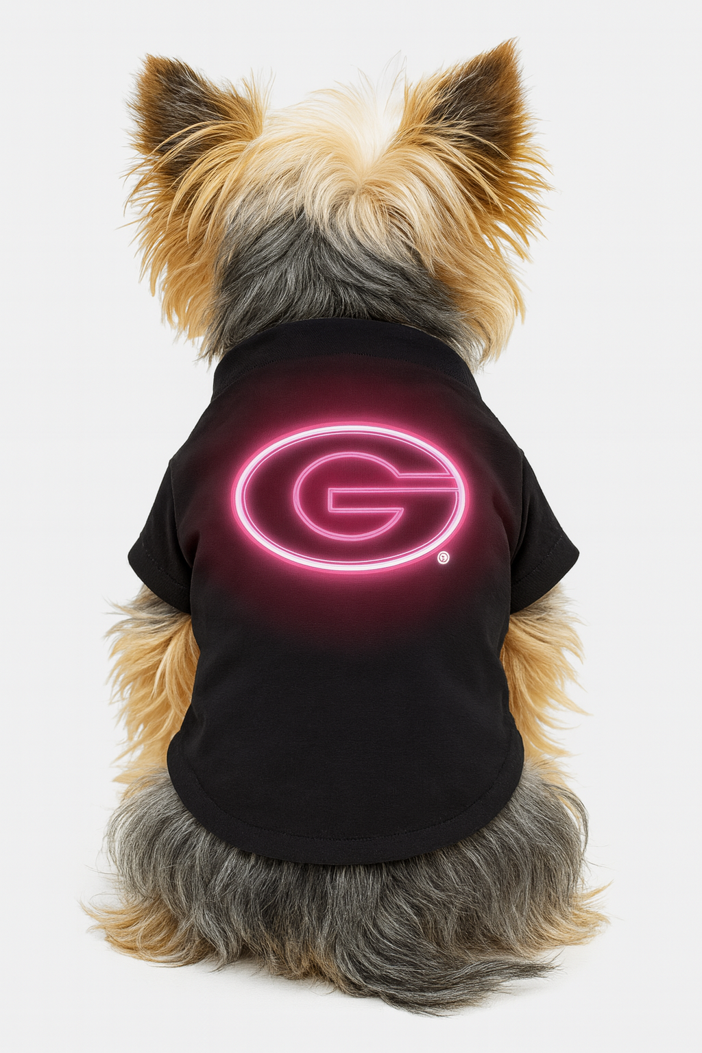 Georgia Bulldogs Neon Pet T-Shirt