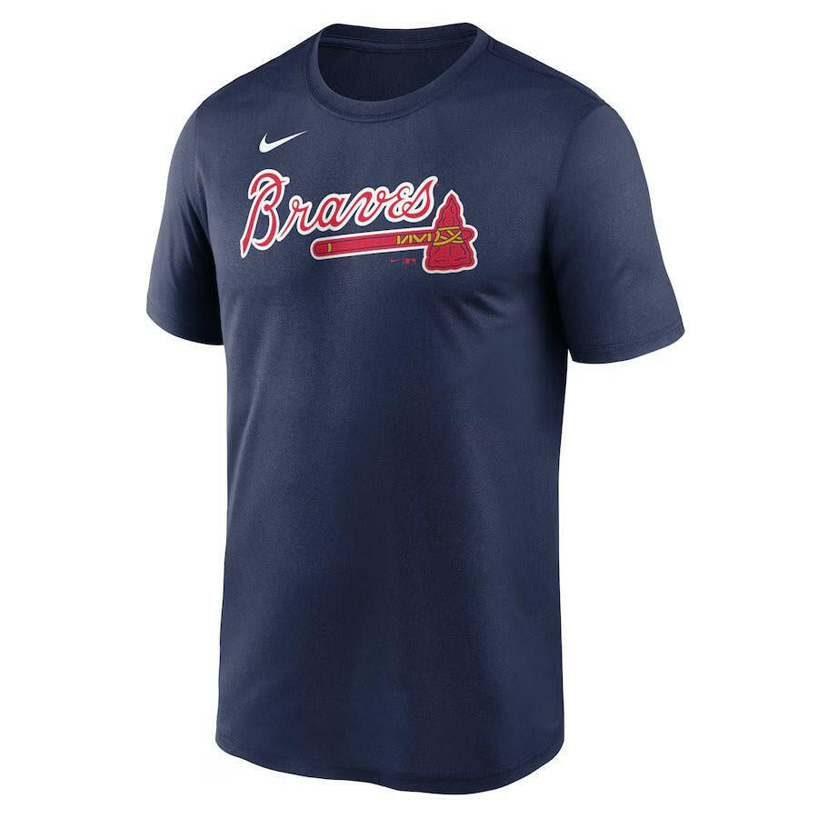 Ronald Acuña Jr. Atlanta Braves Nike Legend Name & Number Performance T-Shirt - Navy - J&W Sports Apparel