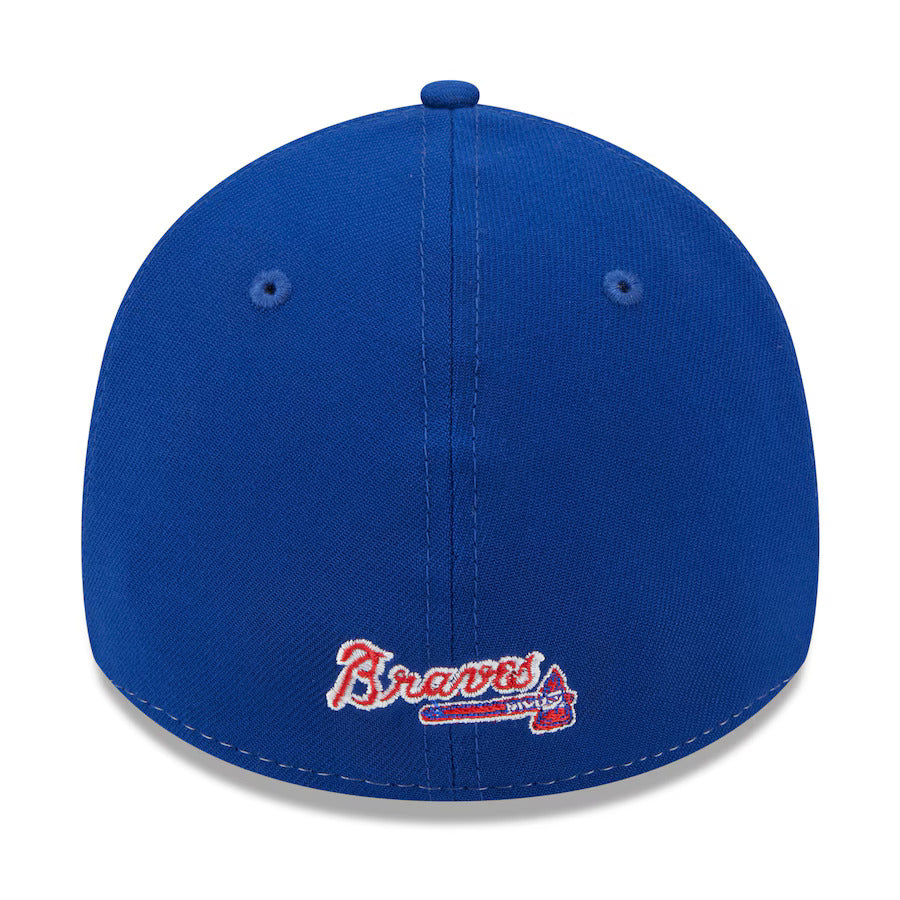 Atlanta Braves New Era 2023 City Connect 39THIRTY Flex Fit Hat - White/Royal