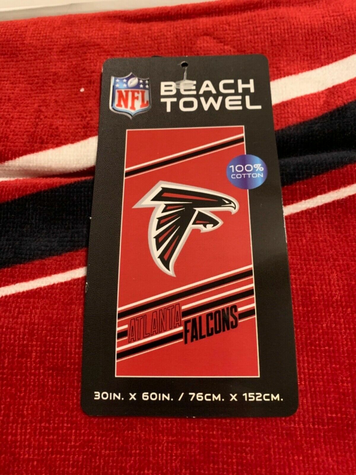 Atlanta Falcons NFL 30" x 60" Beach Towel McArthur Brand
