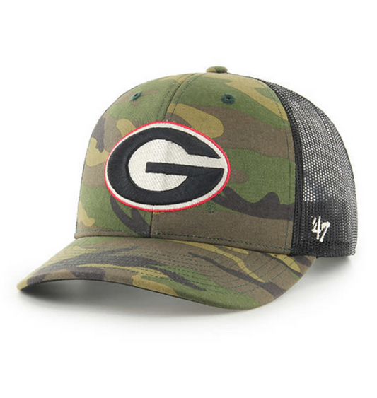 GEORGIA BULLDOGS CAMO CAMO 47 TRUCKER