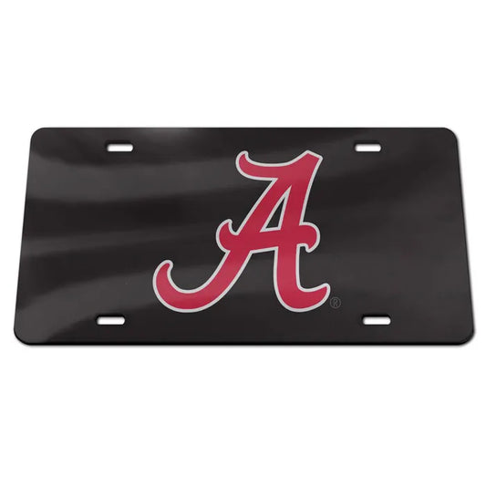 Alabama Crimson Tide Specialty Acrylic License Plate - J&W Sports Apparel