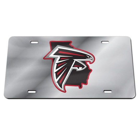 ATLANTA FALCONS STATE SPECIALTY ACRYLIC LICENSE PLATE