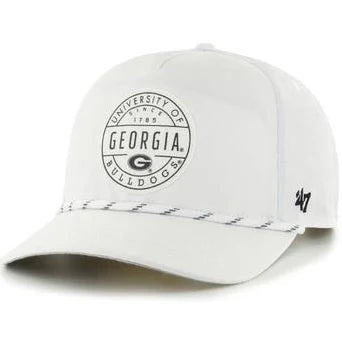 Georgia Bulldogs White Suburbia Captain Snapback Hat