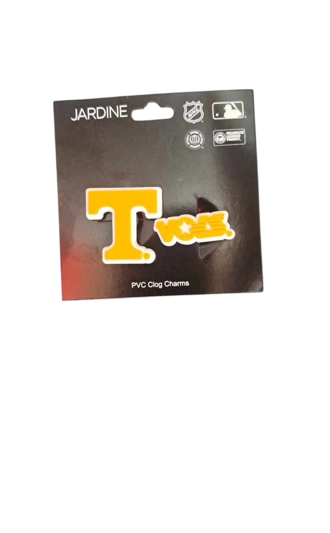Tennessee Volunteers -Team Logo And Mascot NCAA Shoe Charms For Crocs One Pack Of 2 - J&W Sports Apparel