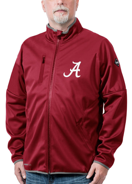 Alabama Crimson Tide Franchise Club Softshell Full-Zip Jacket - Crimson