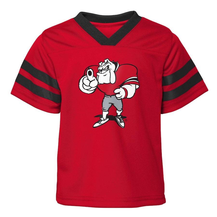 Georgia Bulldogs Toddler Two-Piece Red Zone Jersey & Pants Set - Red