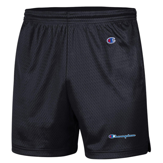Champion Men's 5 Inch Mesh Short Black