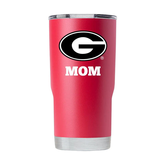 GEORGIA 20oz RED "MOM" TUMBLER - J&W Sports Apparel