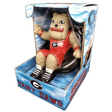 Georgia Bulldogs - Hairy Dawg - Premium Bath Toy Collectible - J&W Sports Apparel
