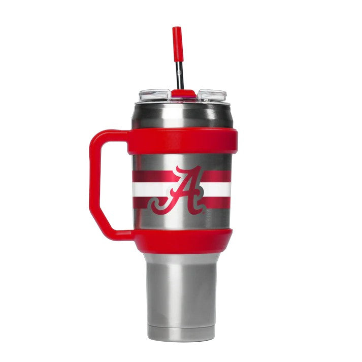 ALABAMA 40OZ STAINLESS STEEL TUMBLER