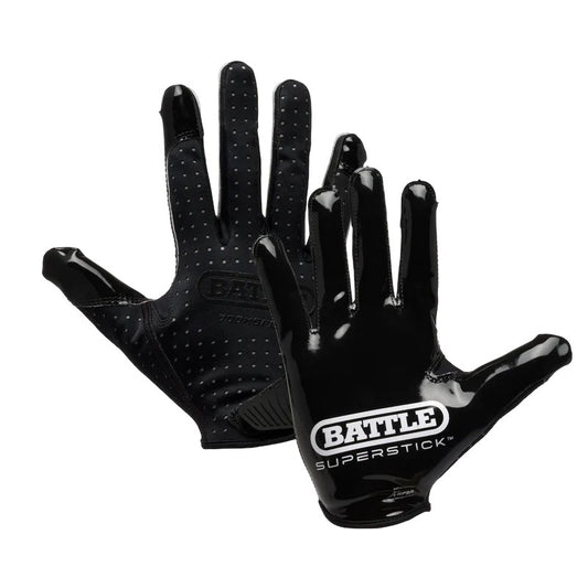 Battle Sports - Black Doom Speed Receiver Football Gloves