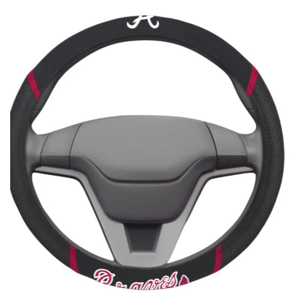 Atlanta Braves Steering Wheel Cover