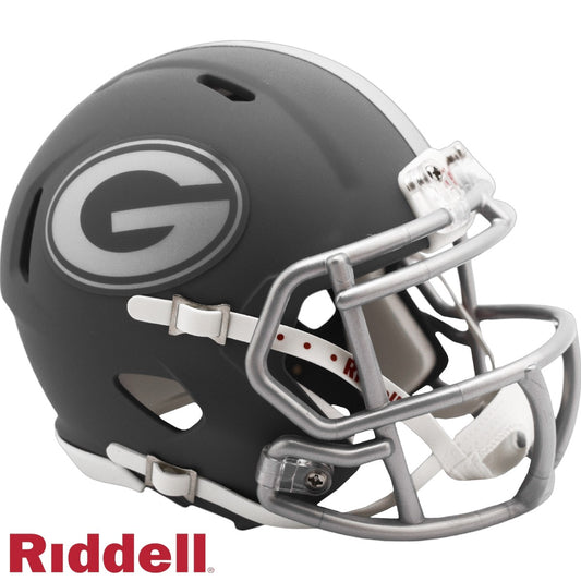 Georgia Bulldogs Helmet Riddell Replica Mini Speed Style Slate Alternate