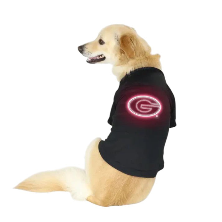 Georgia Bulldogs Neon Pet T-Shirt