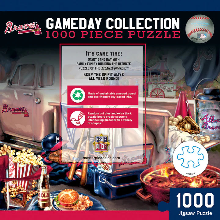 Atlanta Braves - Gameday 1000 Piece Puzzle